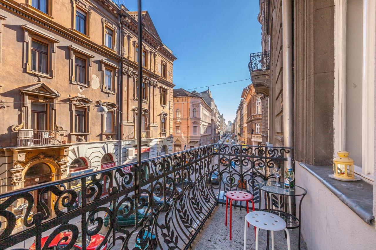 Appartement Luxury Art Deco Flat / Big Balcony à Budapest Extérieur photo